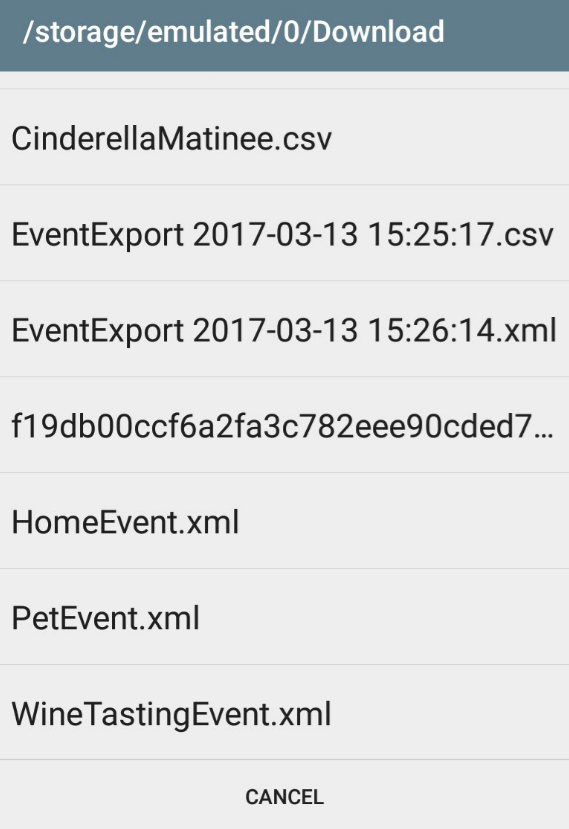 Import Local Data