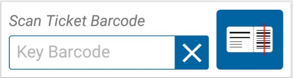 Scan Ticket Barcode